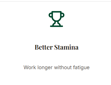 Better Stamina