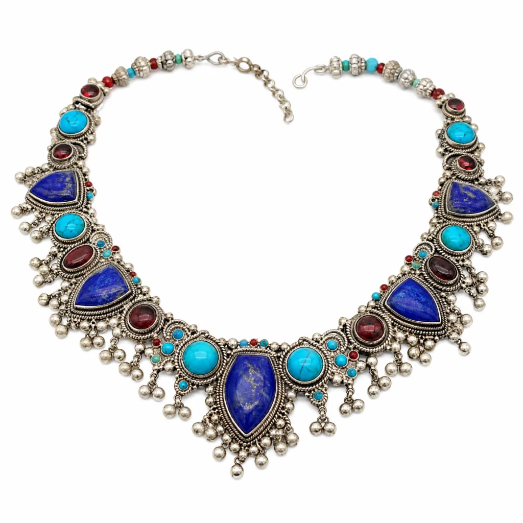 gemstone necklace